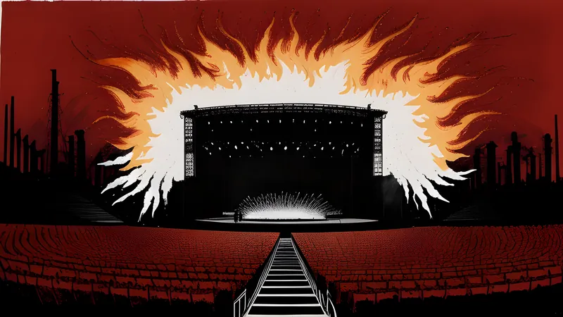Rammstein at Parken: Fire as a Civic Event
