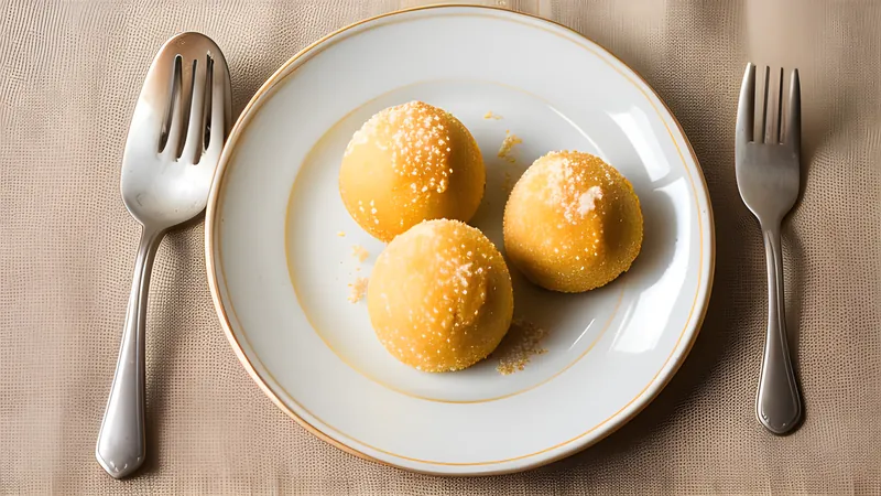 Spongy white chhena balls floating in clear light sugar syrup in a bowl