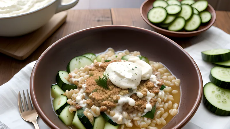 Rassolnik: Russian Pickle and Barley Soup