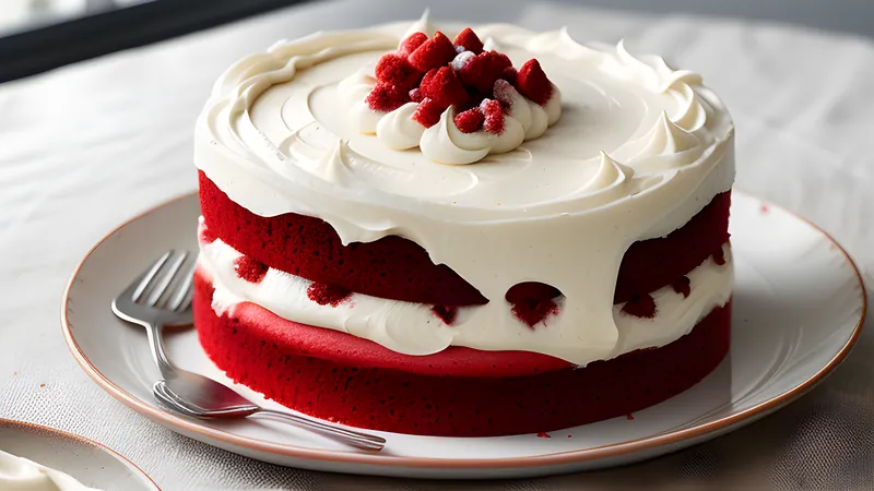 Red Velvet with Cream Cheese Frosting