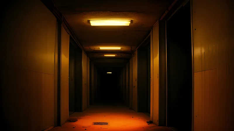 A jungle temple corridor lined with barely visible pressure plates and dart holes