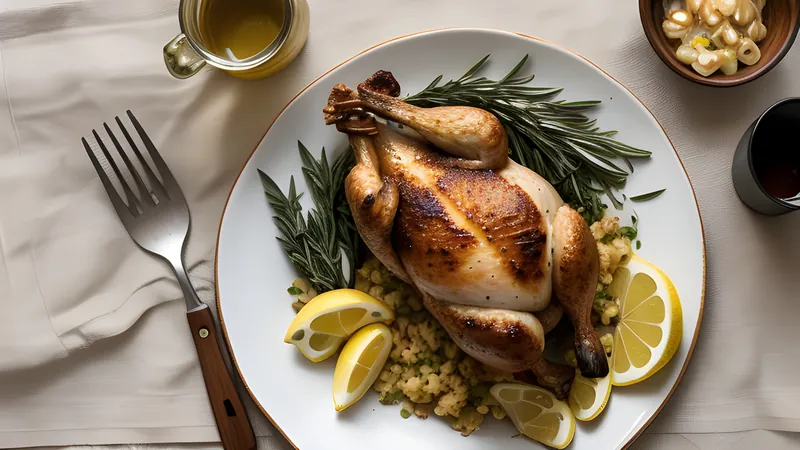 Roast Chicken with Tarragon Butter, Done Right