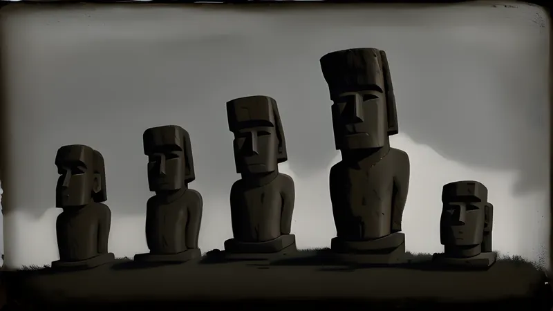 A weathered wooden tablet covered in tiny carved glyphs, lit against a dark ground