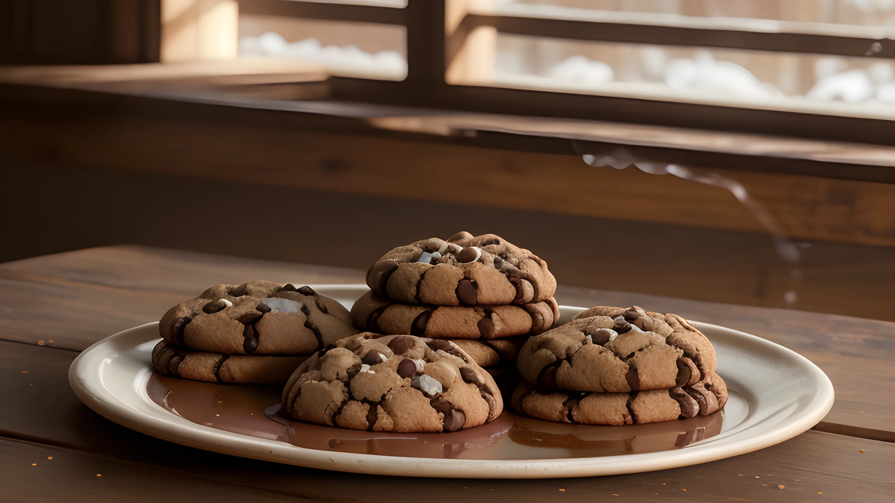 Featured image for Rye Chocolate Chip Cookies with Smoked Salt