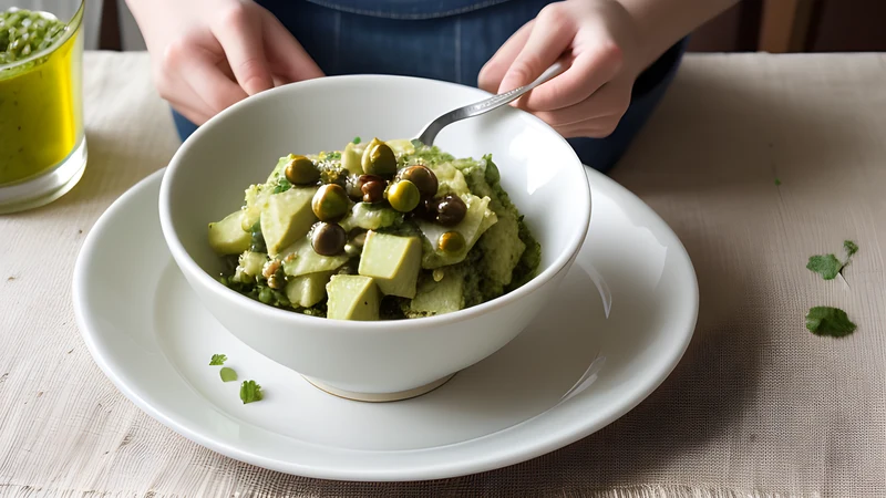 Salsa Verde, Italian-Style, with Capers