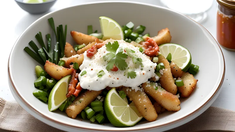 Salt and Pepper Squid with Chilli