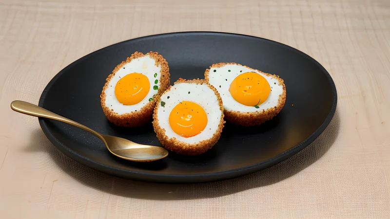Scotch Eggs with a Runny Yolk