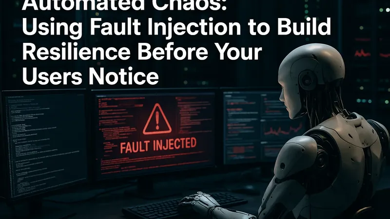 Automated Chaos: Using Fault Injection to Build Resilience Before Your Users Notice