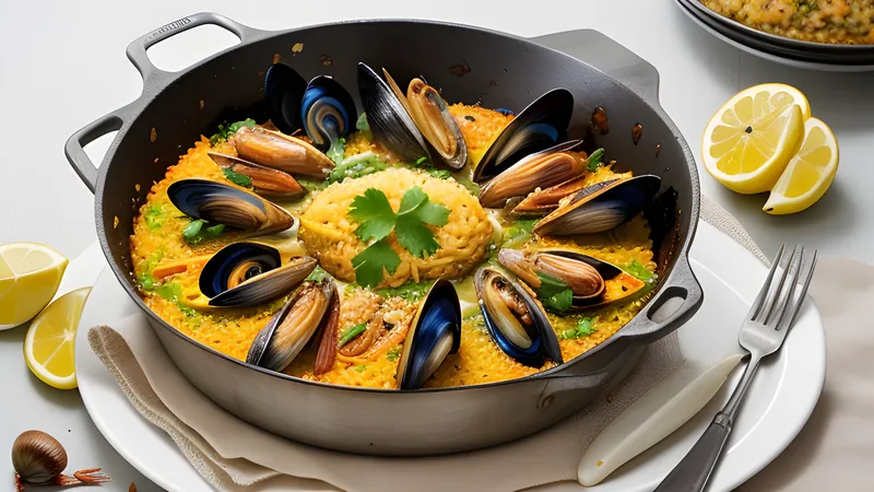 Seafood Paella with a Proper Socarrat