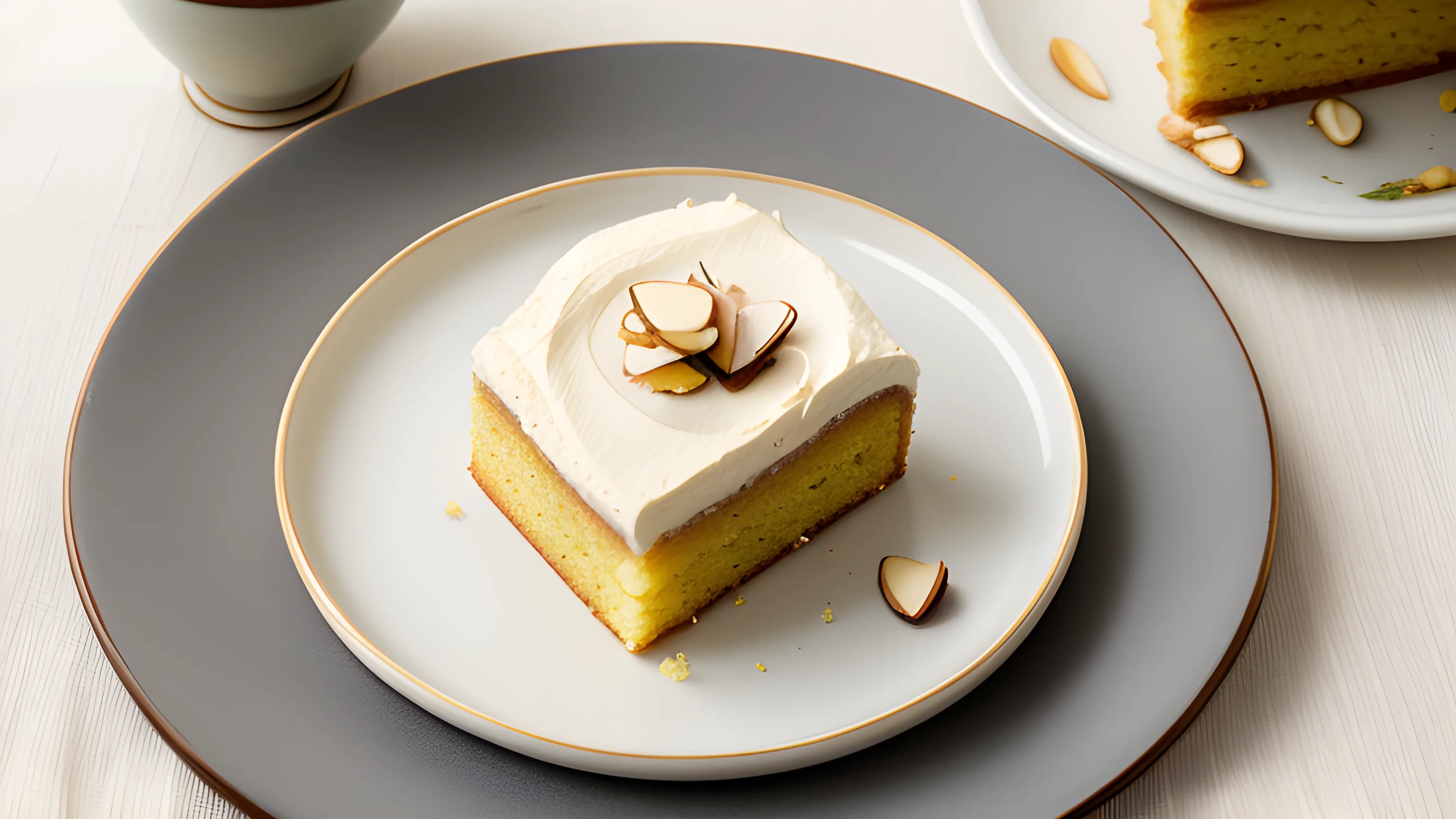 Featured image for Semolina and Coconut Cake (Namoura) with Orange Blossom Syrup