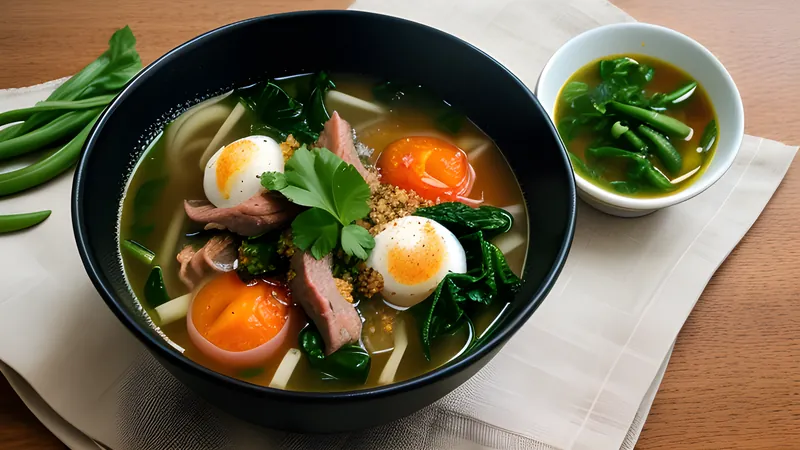 Sinigang with Charred Tomato and Tamarind