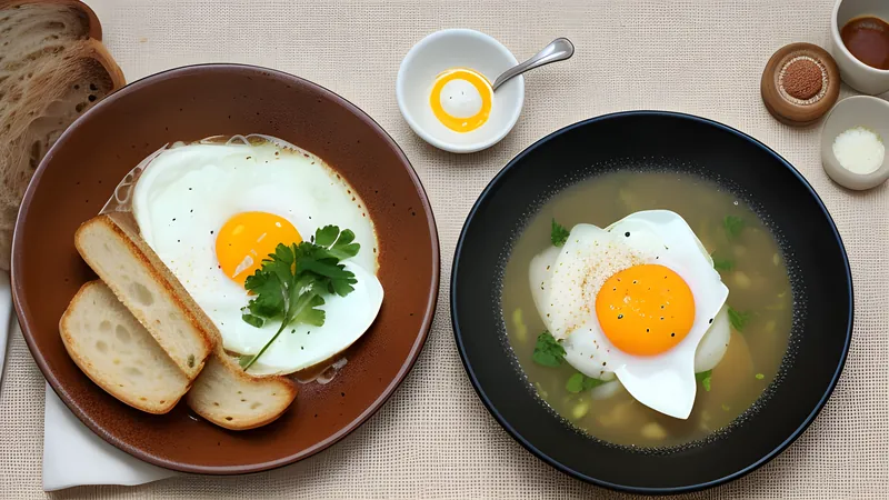 Sopa de Ajo: Castilian Garlic Soup with a Poached Egg