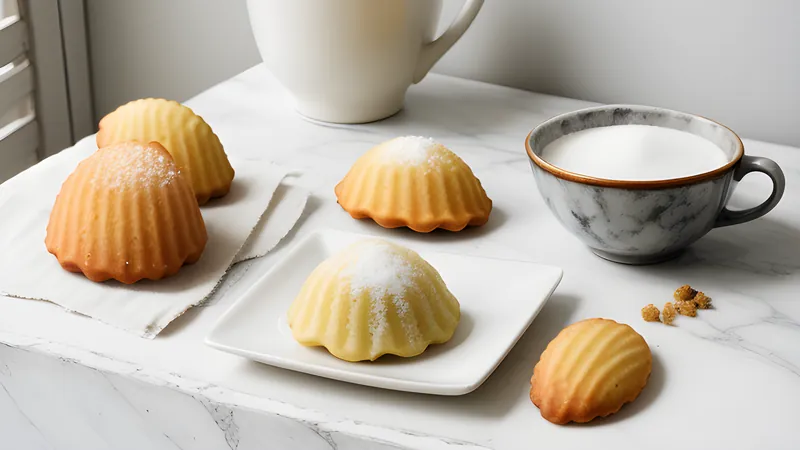 Spiced Brown Butter Madeleines