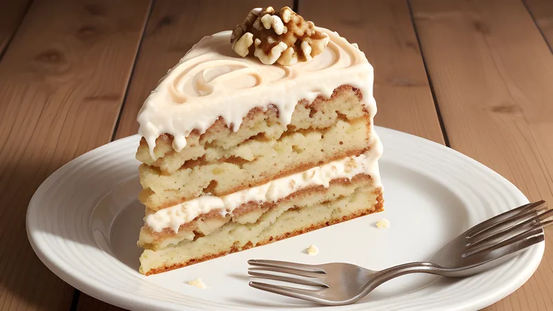 Spiced Parsnip Cake with Maple Cream Cheese Frosting
