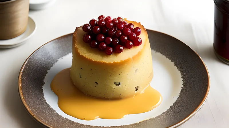 Spotted Dick with Proper Custard