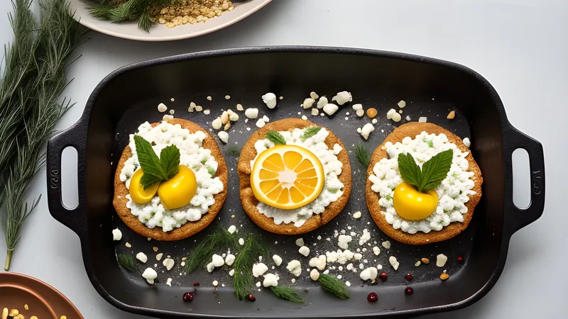 Stuffed Peppers with Rice, Feta and Herbs