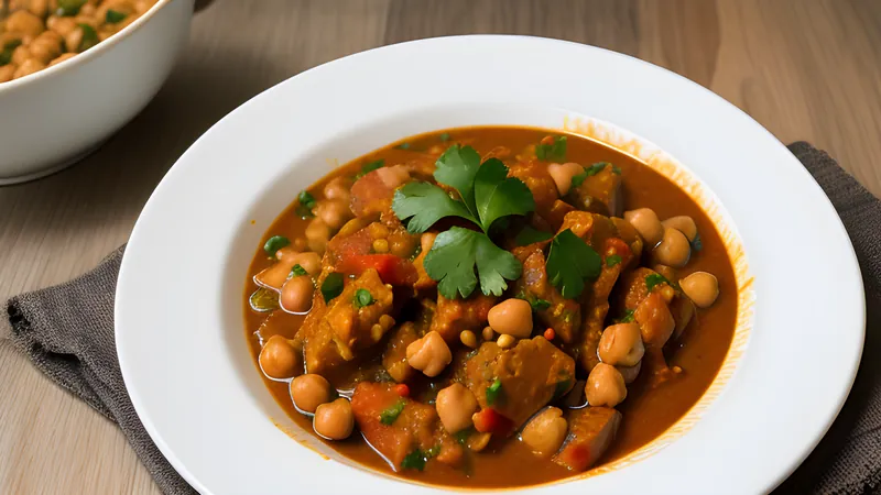 Sweet Potato and Peanut Stew (West African Style)