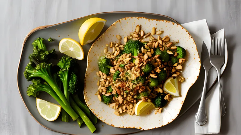 Tenderstem with Garlic, Chilli and Lemon