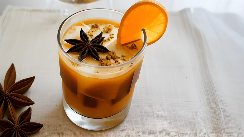 Thai Iced Tea with Star Anise