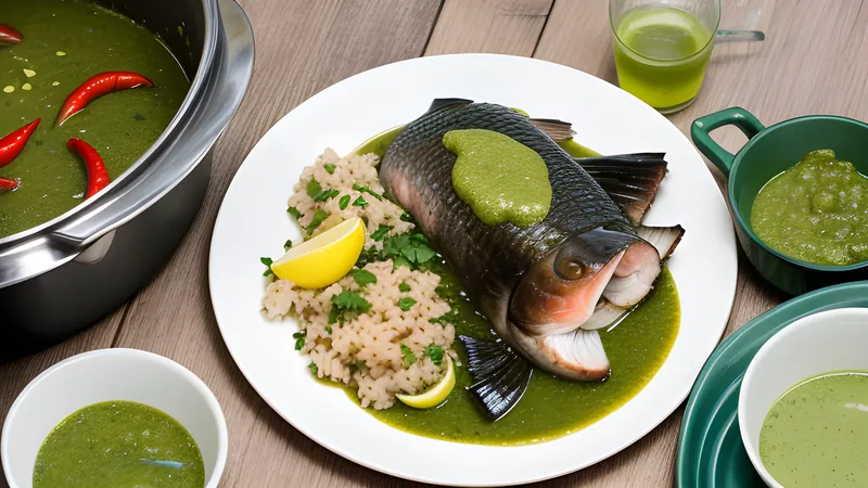 Thai Steamed Fish with Lime, Chilli and Garlic