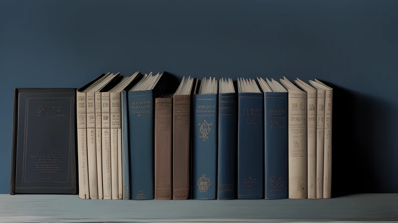 A children's book spine on a nursery shelf with one title letter appearing to shift
