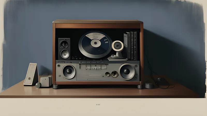A reel-to-reel tape recorder on the floor of a girl's bedroom in a north London council house