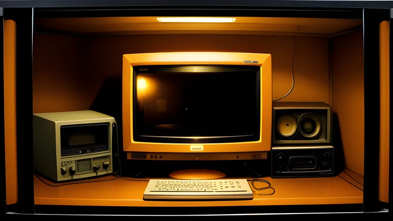 A gold-edged cartridge displayed behind glass like a museum artefact
