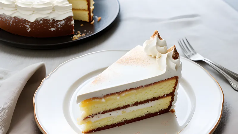 Tres Leches with Toasted-Milk Soak