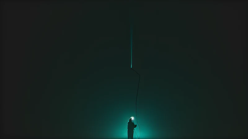 One physical cable carrying several colour-separated streams of light