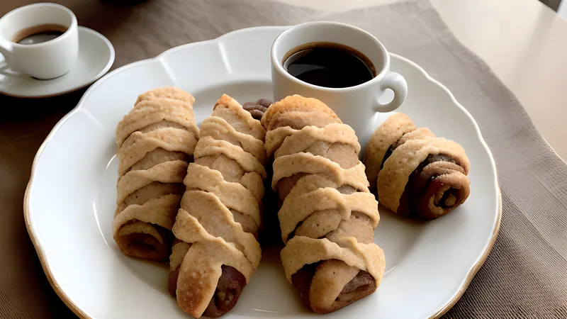 Walnut and Espresso Rugelach