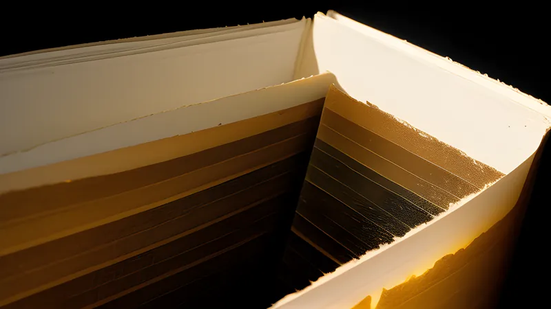 A glowing file shape fading to a translucent outline while its underlying light core still quietly persists, amber accent lighting