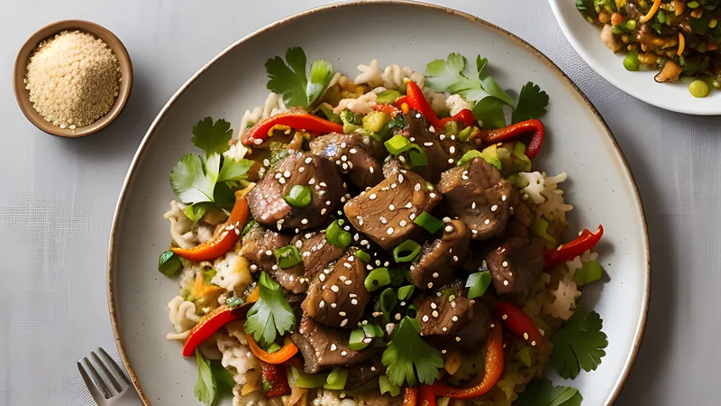 Xinjiang Cumin Lamb Stir-Fry