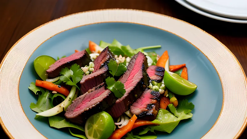 Yam Nua: Thai Grilled Beef Salad with Lime and Chilli