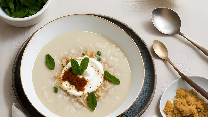 Yayla Çorbası: Turkish Yoghurt and Rice Soup